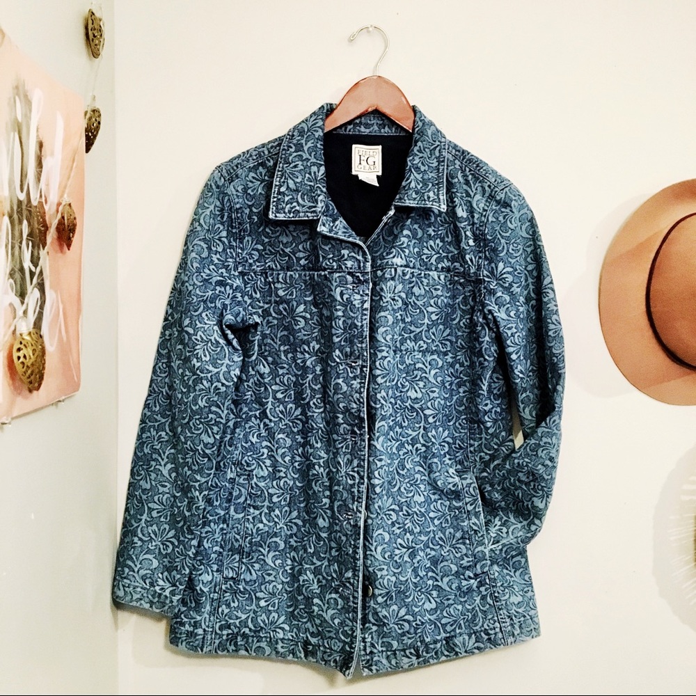 🎉Sale🎉Vintage Boho Denim Jean Jacket ✨